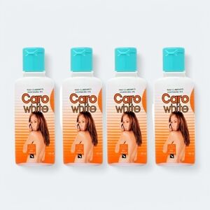 4-Pieces Caro WHITE Orange & White Body Oil